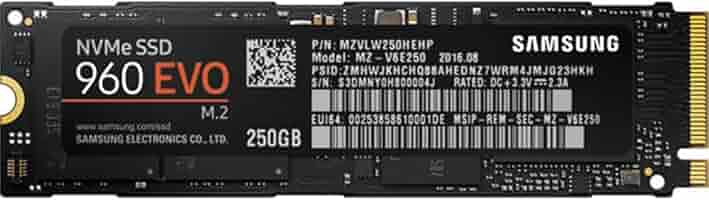 PCパーツ Samsung SSD 250GB 960EVO Amazon.com: Samsung 960 EVO Series - 250GB PCIe NVMe - M.2